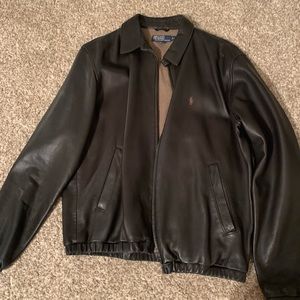 Ralph Lauren polo leather jacket